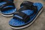 Dark blue Casino monogram Sandals (Double buckles)