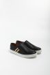 Diamond Quilted Leather Slip-on